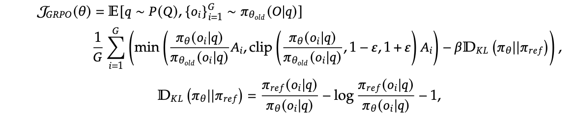 Fig. 1. GRPO Algorithm. (Source: Guo et al. 2025)